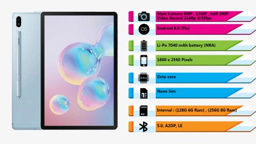 بررسی و جزئیات تبلت Samsung Galaxy Tab S6 T86|مجله اینترنتی Digi2030