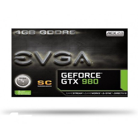 EVGA GTX 980 4GD5 Superclocked ACX 2.0