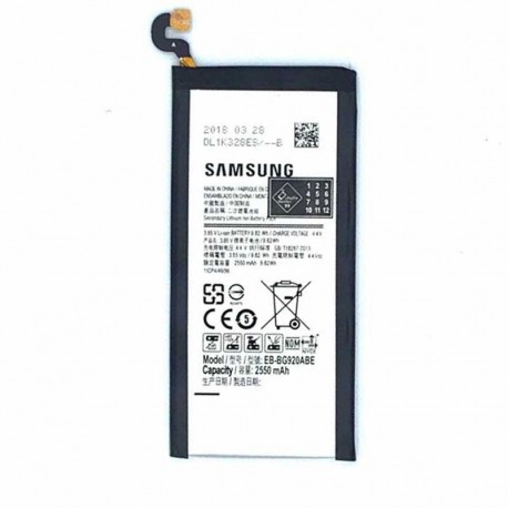 باتری گوشی موبایل سامسونگ Samsung Galaxy S6 باتری گوشی موبایل سامسونگ Samsung Galaxy S6