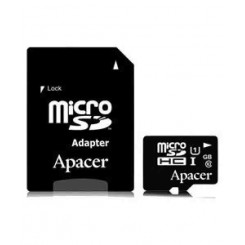 کارت حافظه میکرو اس دی اپیسر با ظرفیت 16 گیگ همراه با آداپتور apacer microSDHC 16GB 