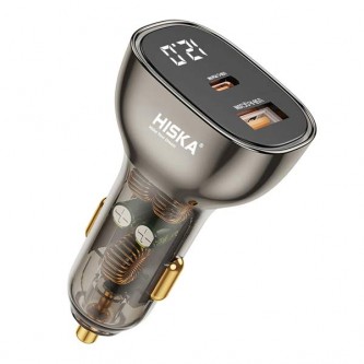 شارژر فندکی 95 وات هیسکا مدل HCC-326 شارژر فندکی 95 وات هیسکا مدل HCC-326