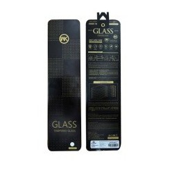 قاب ژله ای و گلس سه بعدی اورجینال آیفون برند دابلیو کی WK GLASS iphone 7 