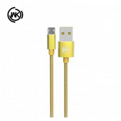 کابل شارژ میکرو USB فلزی دبلیو کی WK KING KONG WDC-013