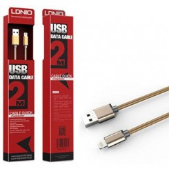 کابل شارژ میکروUSB الدینیو (2 متری ) Ldino LS17