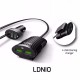 شارژ فندکی چهار پورت الدینیو LDNIO C502 Car Charger