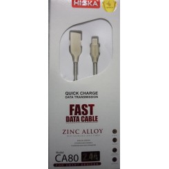 کابل شارژ میکرو USBسریع هیسکا Hiska CA80