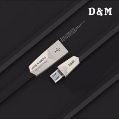 کابل شارژ میکرو USB سر فلزی ام اند دی M&D