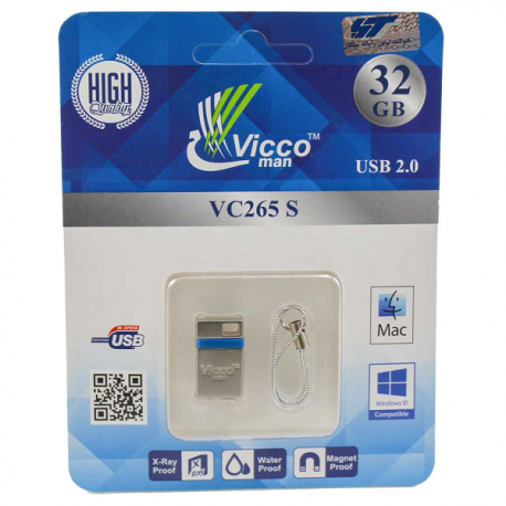 فلش مموری 32 گیگ vicco man 32GB VC265 S