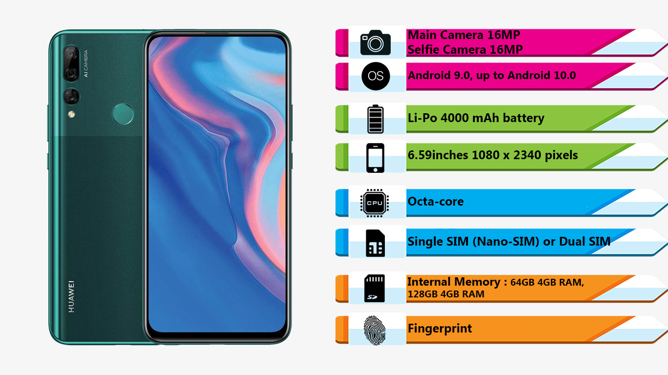 گوشی موبایل هواوی Y9 prime 2019 (128 GB)|فروشگاه اینترنتی Digi2030