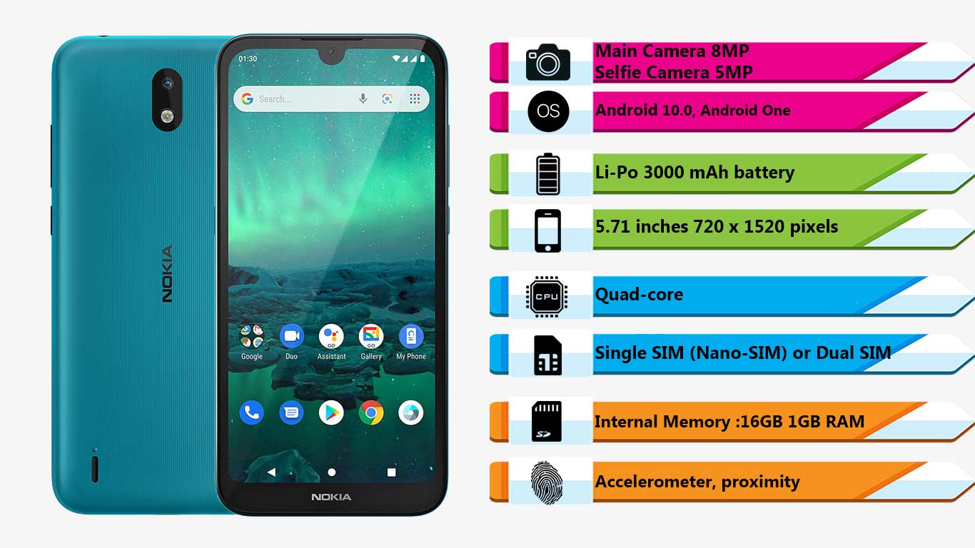 گوشی نوکیا 1.3|فروشگاه اینترنتی Digi2030
