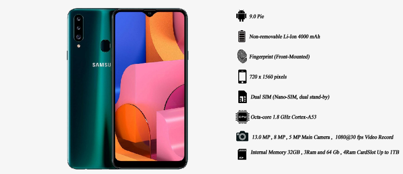 Samsung A20s|فروشگاه اینترنتی Digi2030