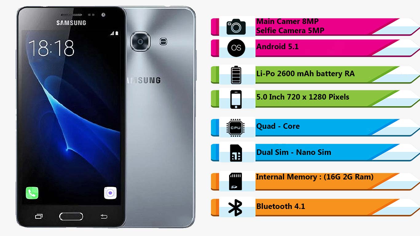 گوشی موبایل سامسونگ مدل (j330) Galaxy J3 pro | فروشگاه اینترنتی Digi2030