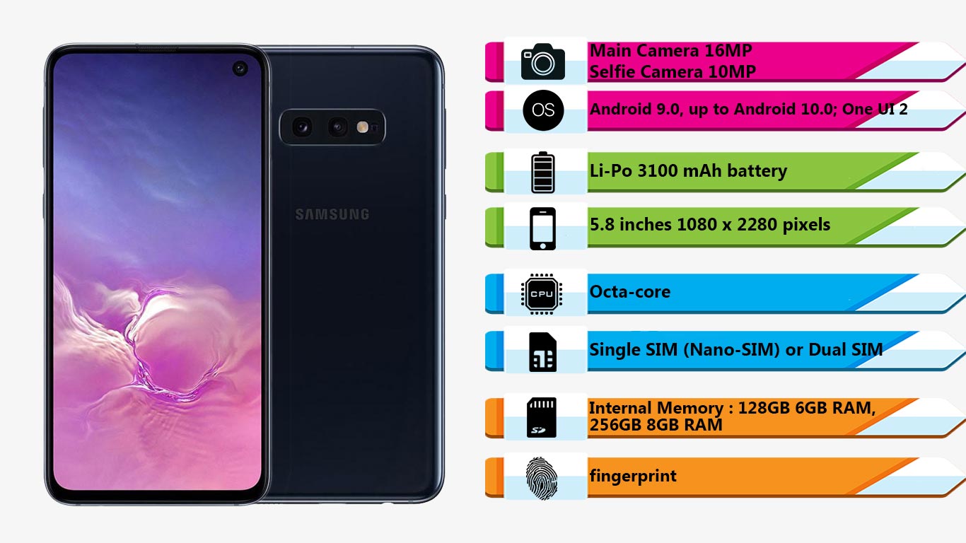 گوشی موبایل سامسونگ گلکسی Galaxy S10E|فروشگاه اینترنتی Digi2030