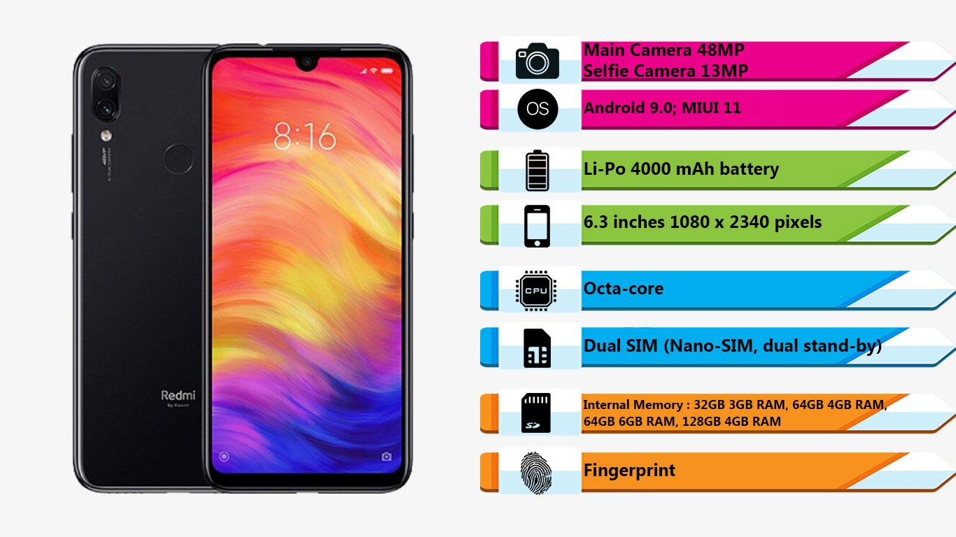 گوشی شیائومی Redmi Note 7 (128,Ram4)|فروشگاه اینترنتی Digi2030