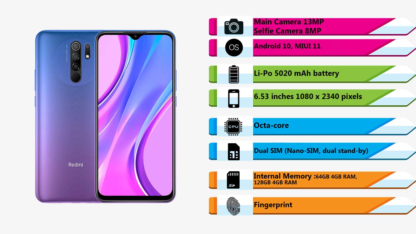 گوشی شیائومی Redmi 9 Prime(64GB - 4GB Ram)|فروشگاه اینترنتی Digi2030