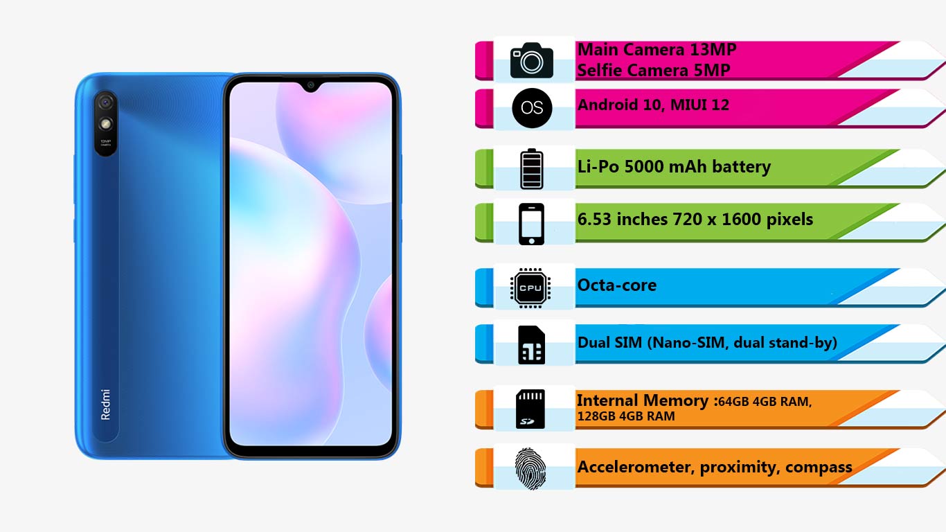 گوشی شیائومی Redmi 9i(64GB - 4GB Ram)|فروشگاه اینترنتی Digi2030